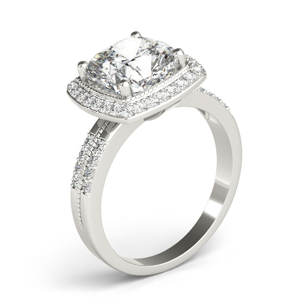 Cushion Princess Gemstone Fashion Ring · 0.33 ct tw