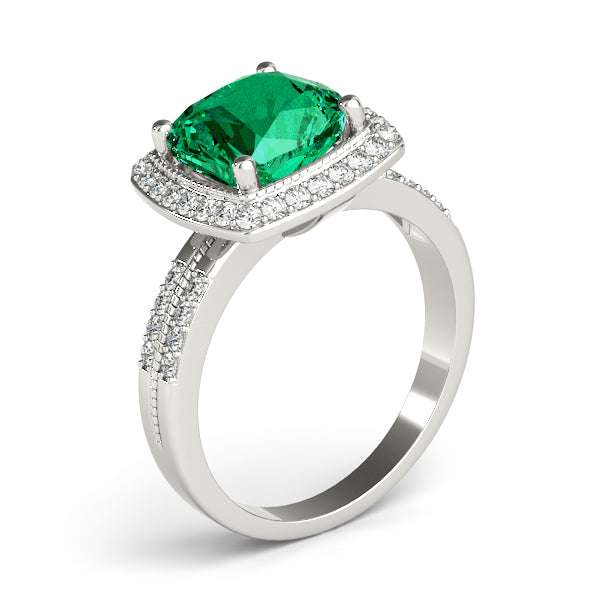 Cushion Princess Gemstone Fashion Ring · 0.33 ct tw
