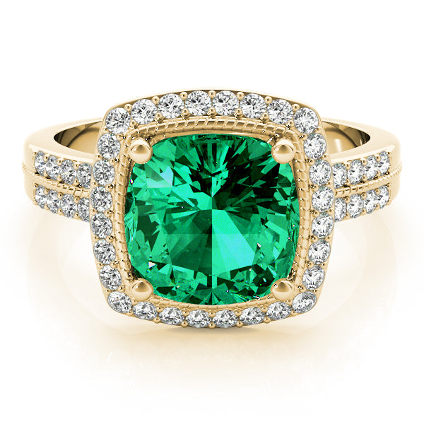 Cushion Princess Gemstone Fashion Ring · 0.33 ct tw
