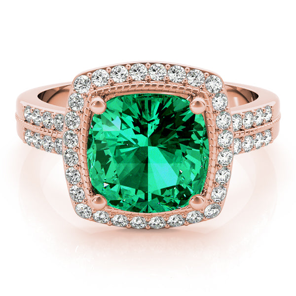 Cushion Princess Gemstone Fashion Ring · 0.33 ct tw