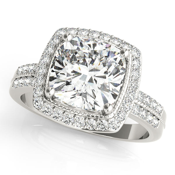 Cushion Princess Gemstone Fashion Ring · 0.33 ct tw