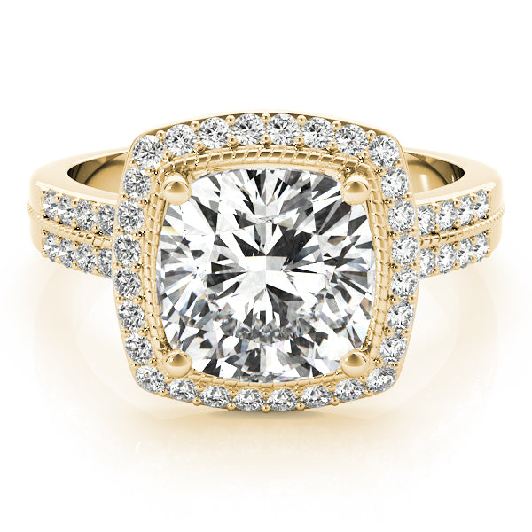 Cushion Princess Gemstone Fashion Ring · 0.33 ct tw