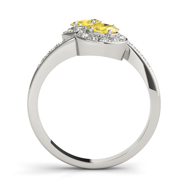 Oval Gemstone Fashion Ring · 0.23 ct tw