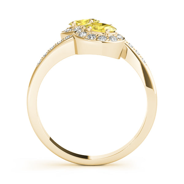 Oval Gemstone Fashion Ring · 0.23 ct tw