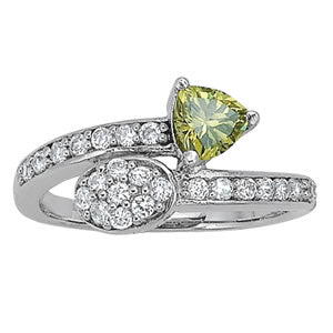 Trillion Gemstone Fashion Ring · 0.30 ct tw