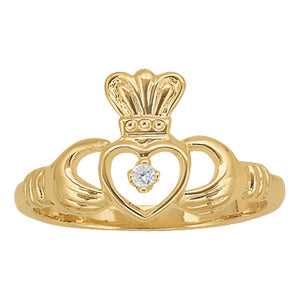 Diamond Religious Fashion Ring · 0.02 ct tw
