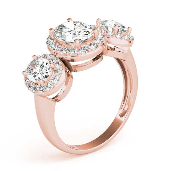 Oval Gemstone Fashion Ring · 0.52 ct tw