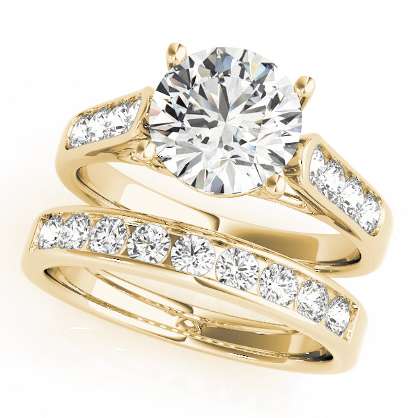 Round Trellis Diamond Engagement Ring · 2.56 ct tw