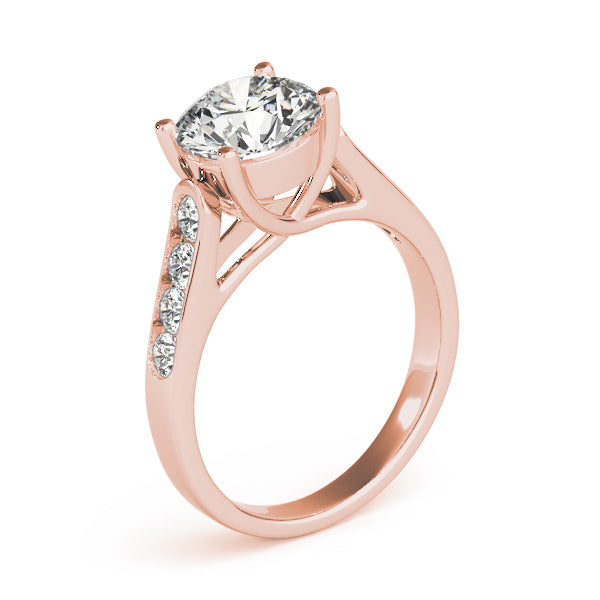 Round Trellis Diamond Engagement Ring · 1.40 ct tw