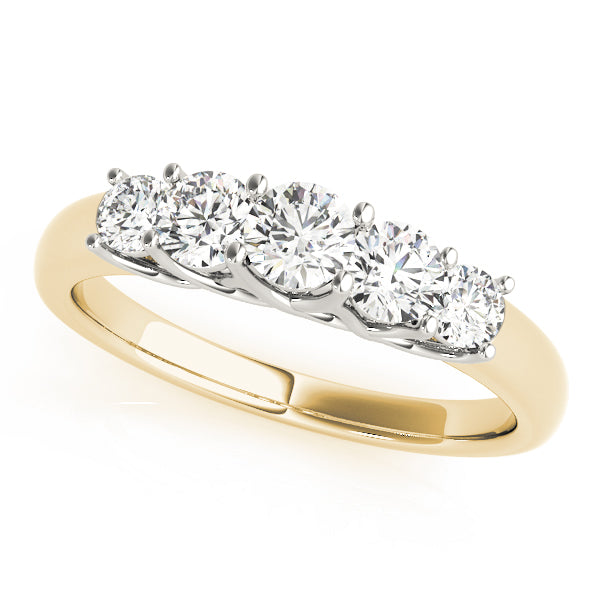 Round Prong Set Diamond Wedding Band · 1.04 ct tw