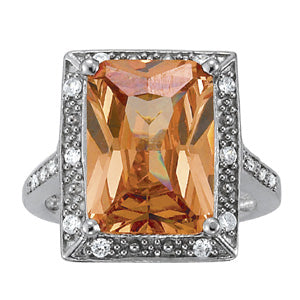 Emerald Gemstone Fashion Ring · 0.16 ct tw