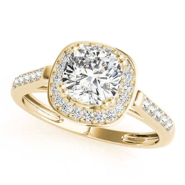 Cushion Princess Gemstone Fashion Ring · 0.16 ct tw