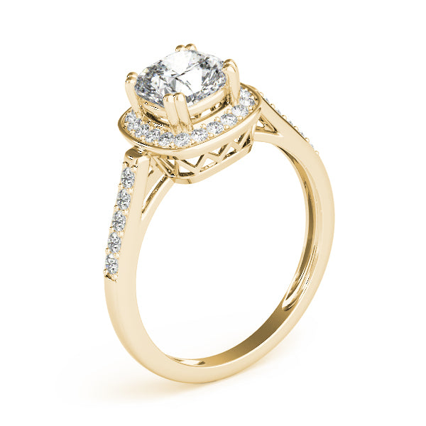 Cushion Princess Gemstone Fashion Ring · 0.16 ct tw