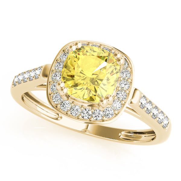 Cushion Princess Gemstone Fashion Ring · 0.24 ct tw
