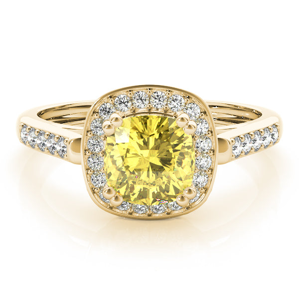 Cushion Princess Gemstone Fashion Ring · 0.16 ct tw