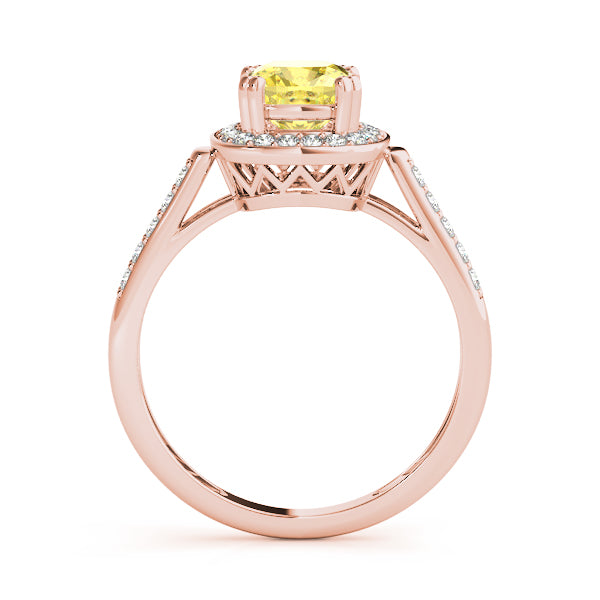 Cushion Princess Gemstone Fashion Ring · 0.16 ct tw