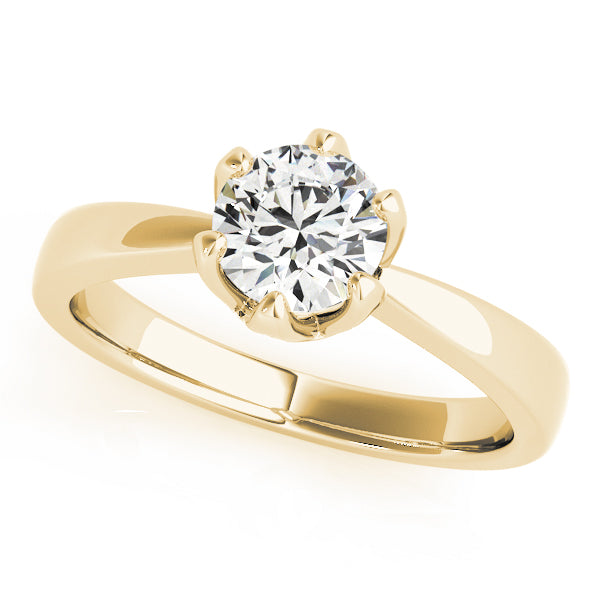 Round Diamond Solitaire Engagement Ring · 0.75 ct tw