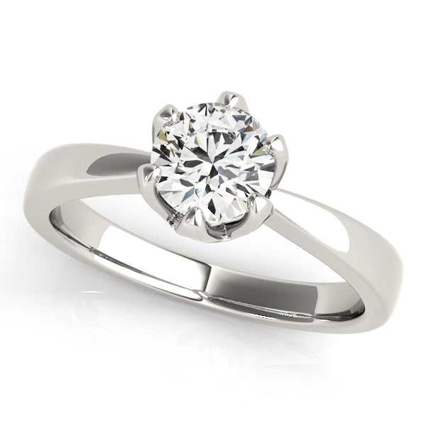 Round Diamond Solitaire Engagement Ring · 0.75 ct tw