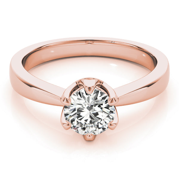 Round Diamond Solitaire Engagement Ring · 0.75 ct tw