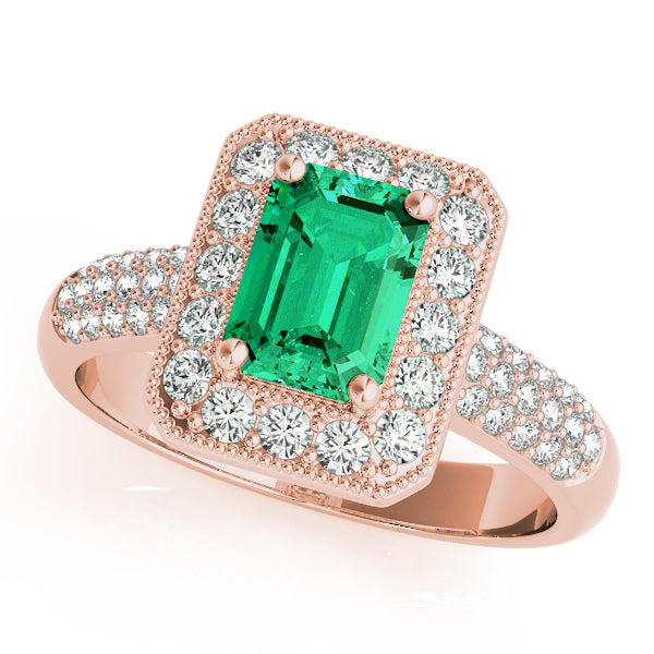 Emerald Gemstone Fashion Ring · 0.45 ct tw