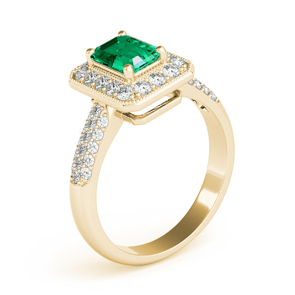 Emerald Gemstone Fashion Ring · 0.88 ct tw