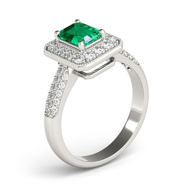 Emerald Gemstone Fashion Ring · 0.80 ct tw