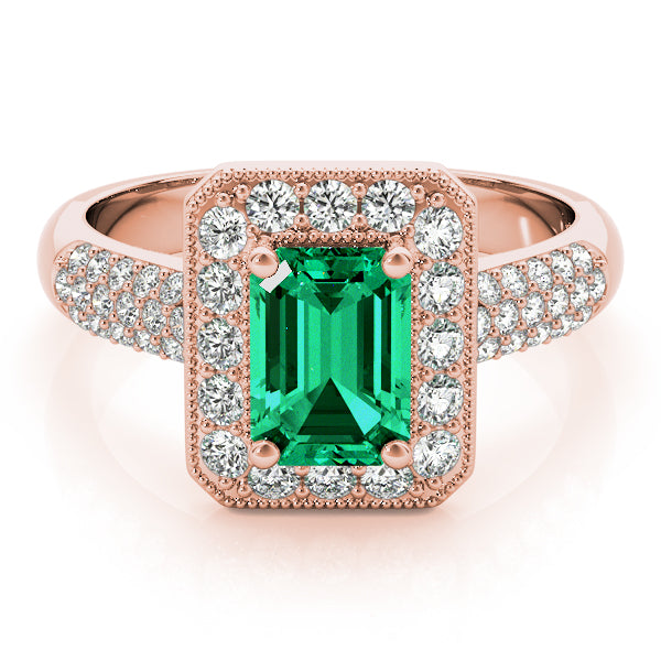 Emerald Gemstone Fashion Ring · 0.41 ct tw