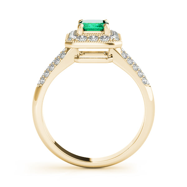 Emerald Gemstone Fashion Ring · 0.88 ct tw