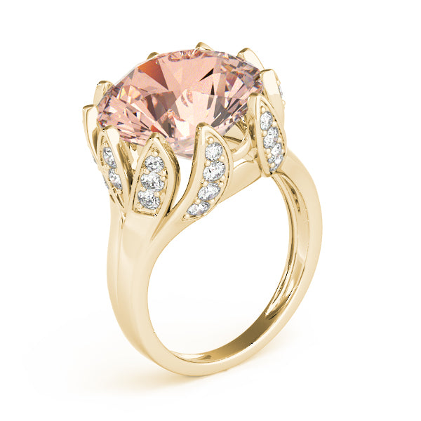 Round Gemstone Fashion Ring · 0.52 ct tw