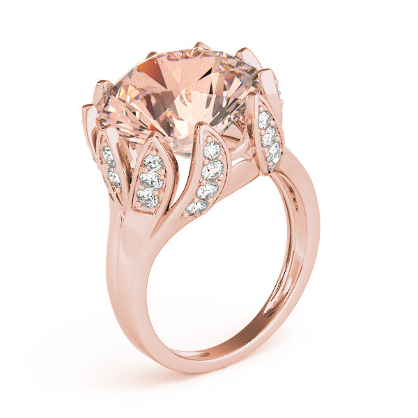 Round Gemstone Fashion Ring · 0.52 ct tw