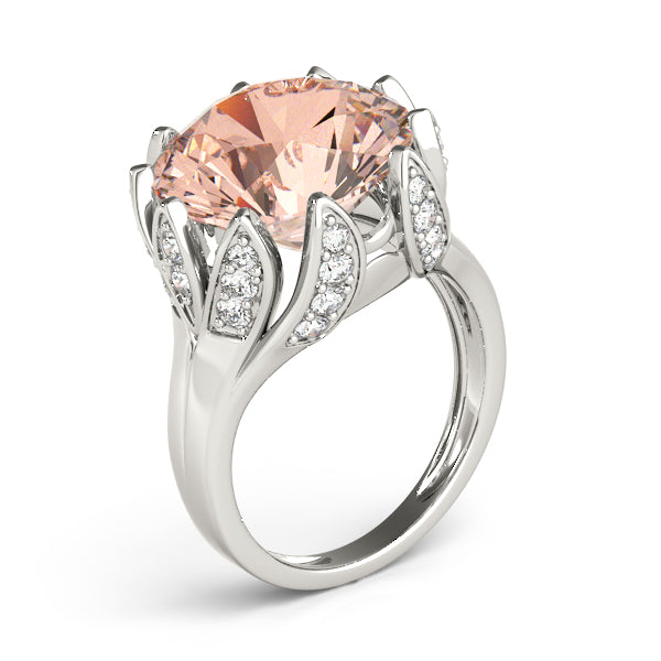 Round Gemstone Fashion Ring · 0.52 ct tw