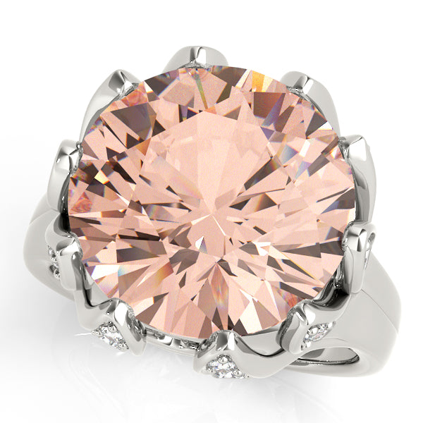 Round Gemstone Fashion Ring · 0.52 ct tw
