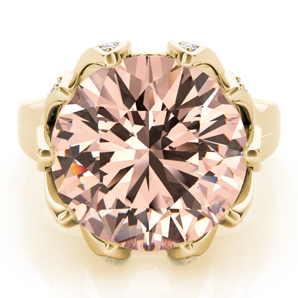 Round Gemstone Fashion Ring · 0.52 ct tw