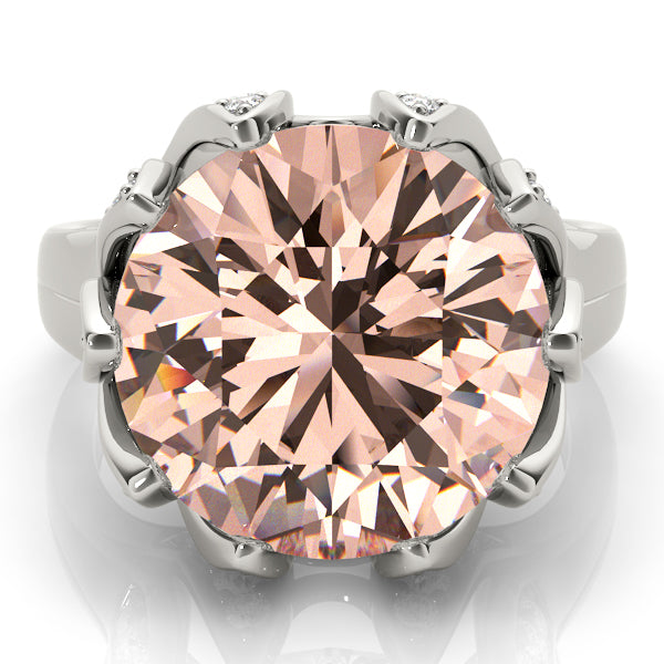 Round Gemstone Fashion Ring · 0.52 ct tw