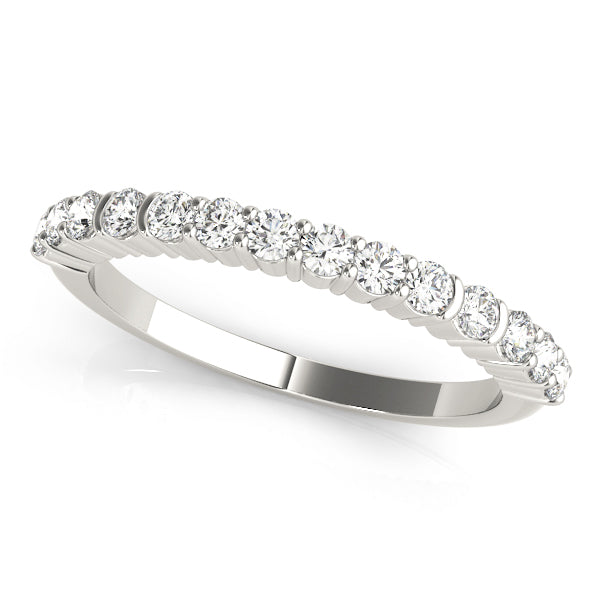Prong Set Diamond Wedding Band · 0.42 ct tw