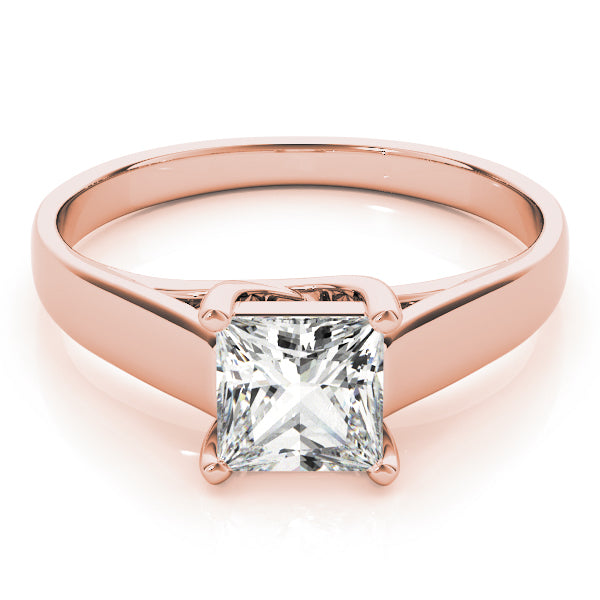 Square Trellis Diamond Engagement Ring · 0.60 ct tw