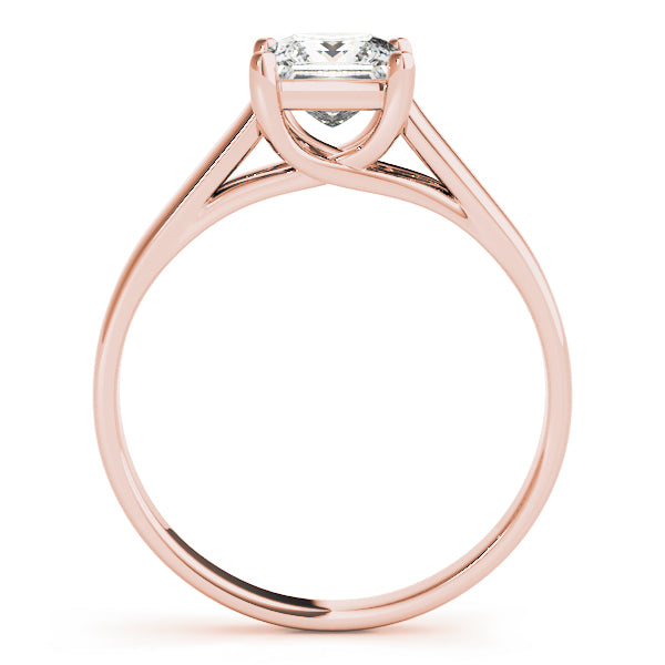 Square Trellis Engagement Ring