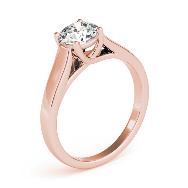 Round Trellis Diamond Engagement Ring · 1.00 ct tw