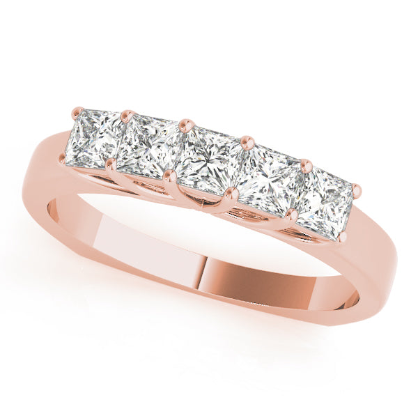 Princess Fancy Shape Diamond Wedding Band · 0.38 ct tw