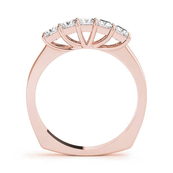 Princess Fancy Shape Diamond Wedding Band · 0.80 ct tw