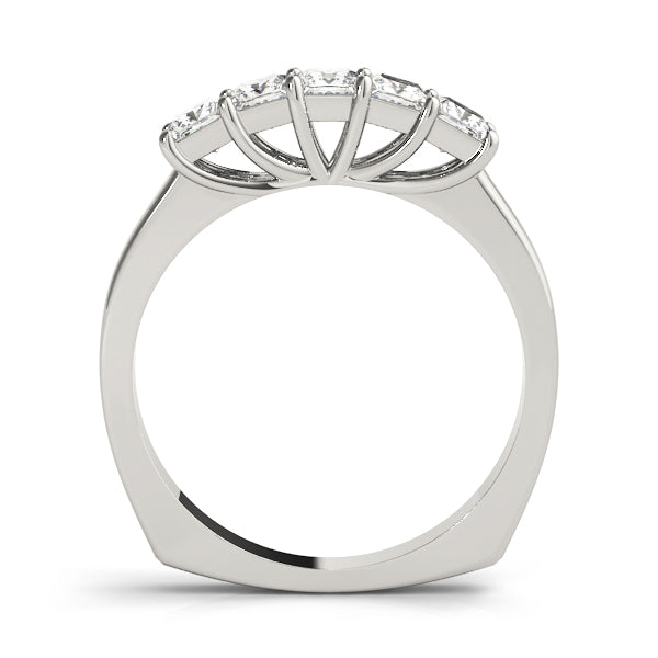 Princess Fancy Shape Diamond Wedding Band · 1.05 ct tw