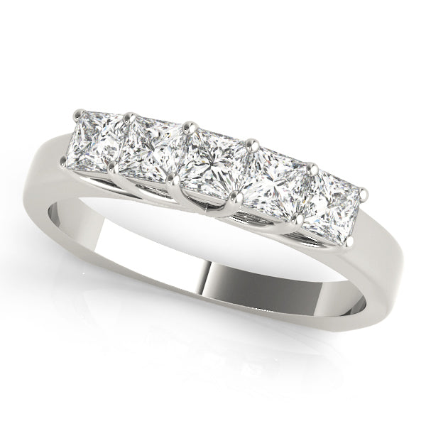 Princess Fancy Shape Diamond Wedding Band · 1.10 ct tw