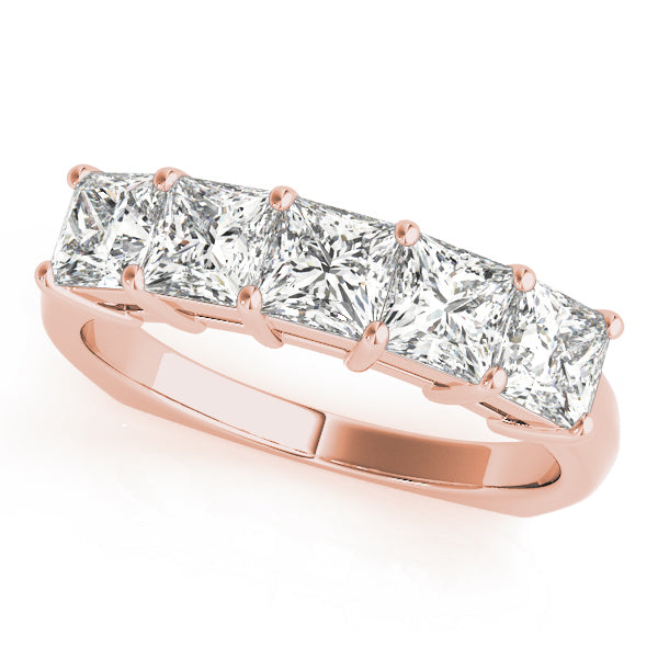 Princess Fancy Shape Diamond Wedding Band · 1.30 ct tw