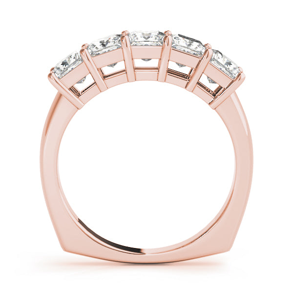 Princess Fancy Shape Diamond Wedding Band · 1.10 ct tw