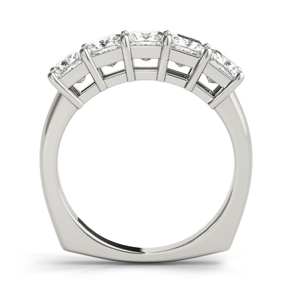 Princess Fancy Shape Diamond Wedding Band · 1.30 ct tw