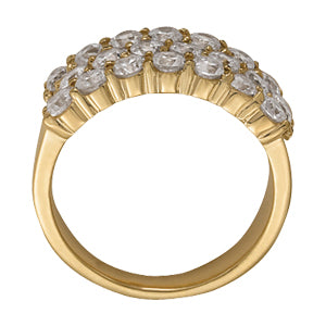 Diamond Pyramid Fashion Ring · 2.10 ct tw