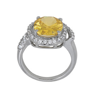 Oval Gemstone Fashion Ring · 0.48 ct tw