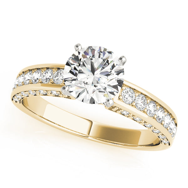 Single Row Prong Set Diamond Engagement Ring · 0.40 ct tw