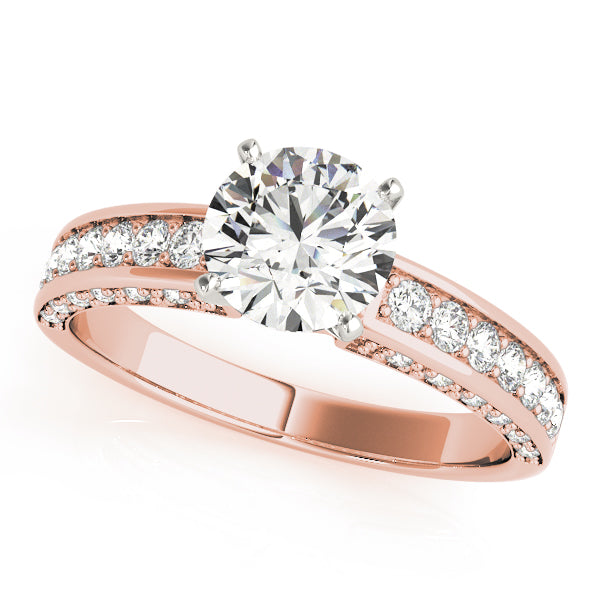 Single Row Prong Set Diamond Engagement Ring · 0.40 ct tw
