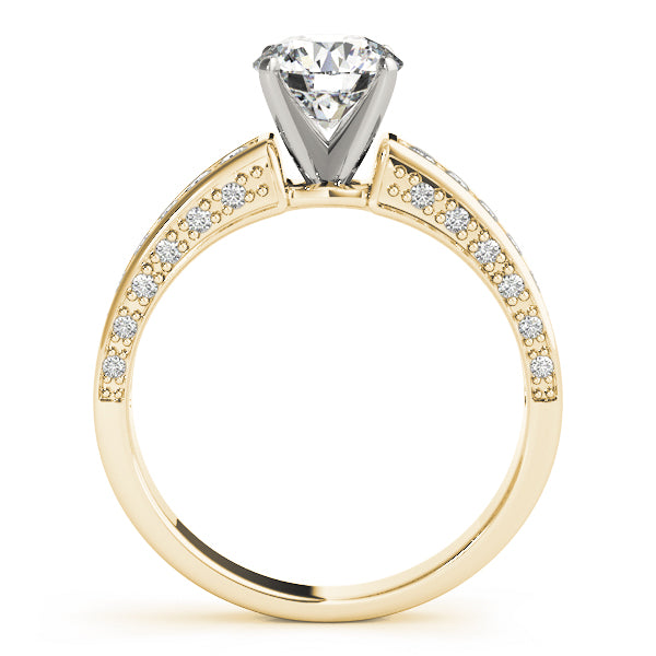 Single Row Prong Set Diamond Engagement Ring · 0.40 ct tw